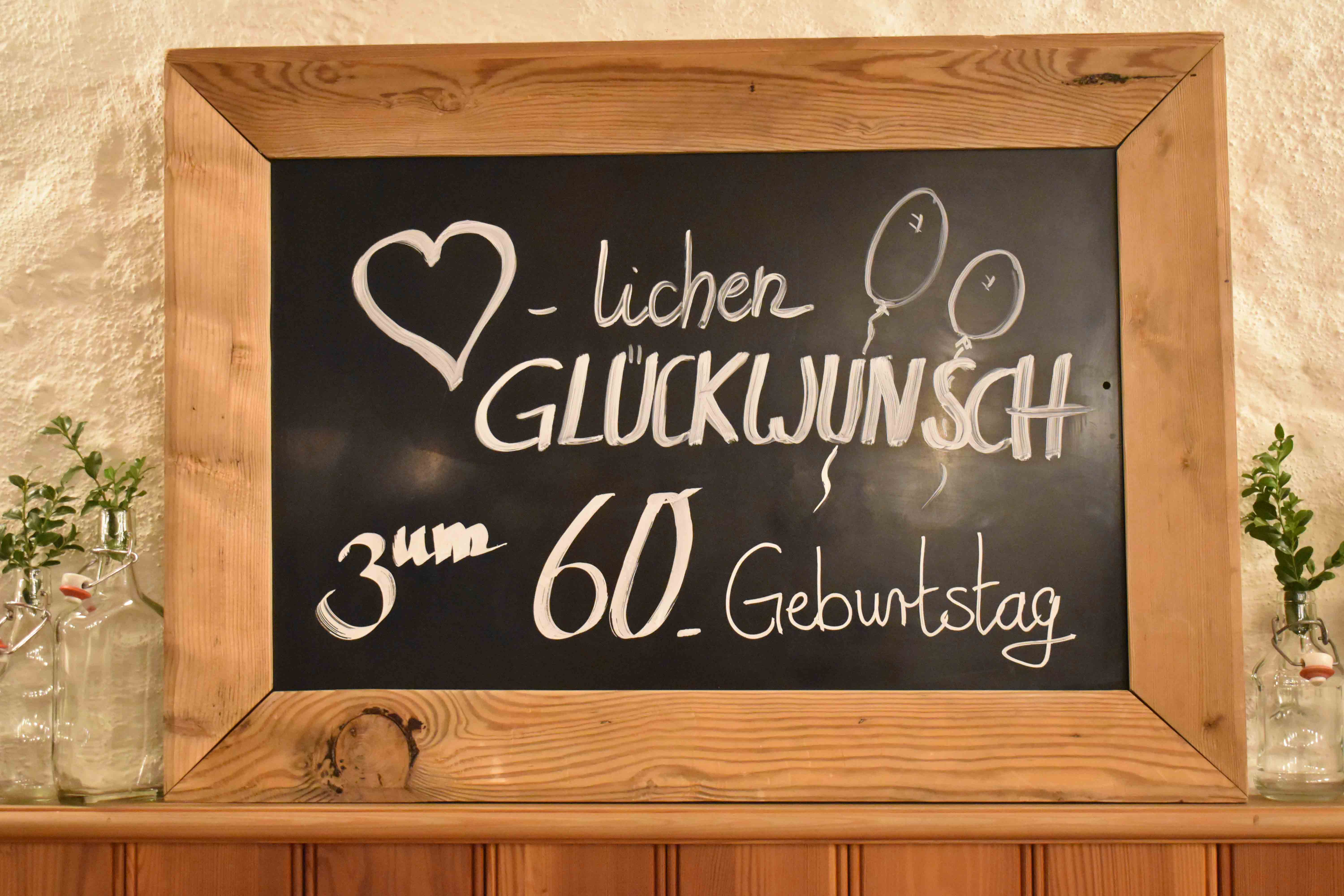 zum 60. Geburtstag